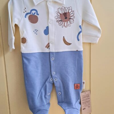 Erkek Tulum Aslan Baskılı Desenli