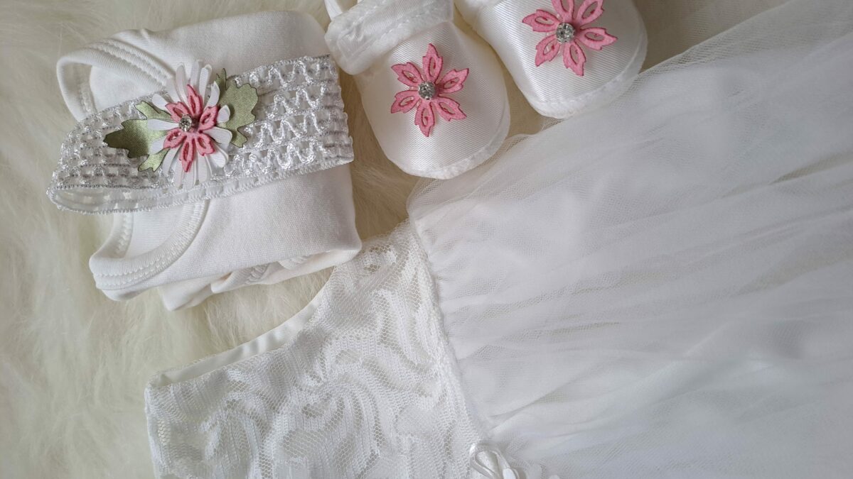 Mevlüt Takım Elbisesi Beyaz Renk Tül Detaylı - Görsel 5