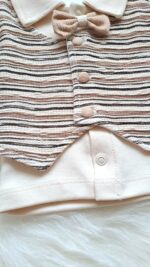 Önden Düğmeli Papyonlu Yelekli 5li Set - Görsel 7