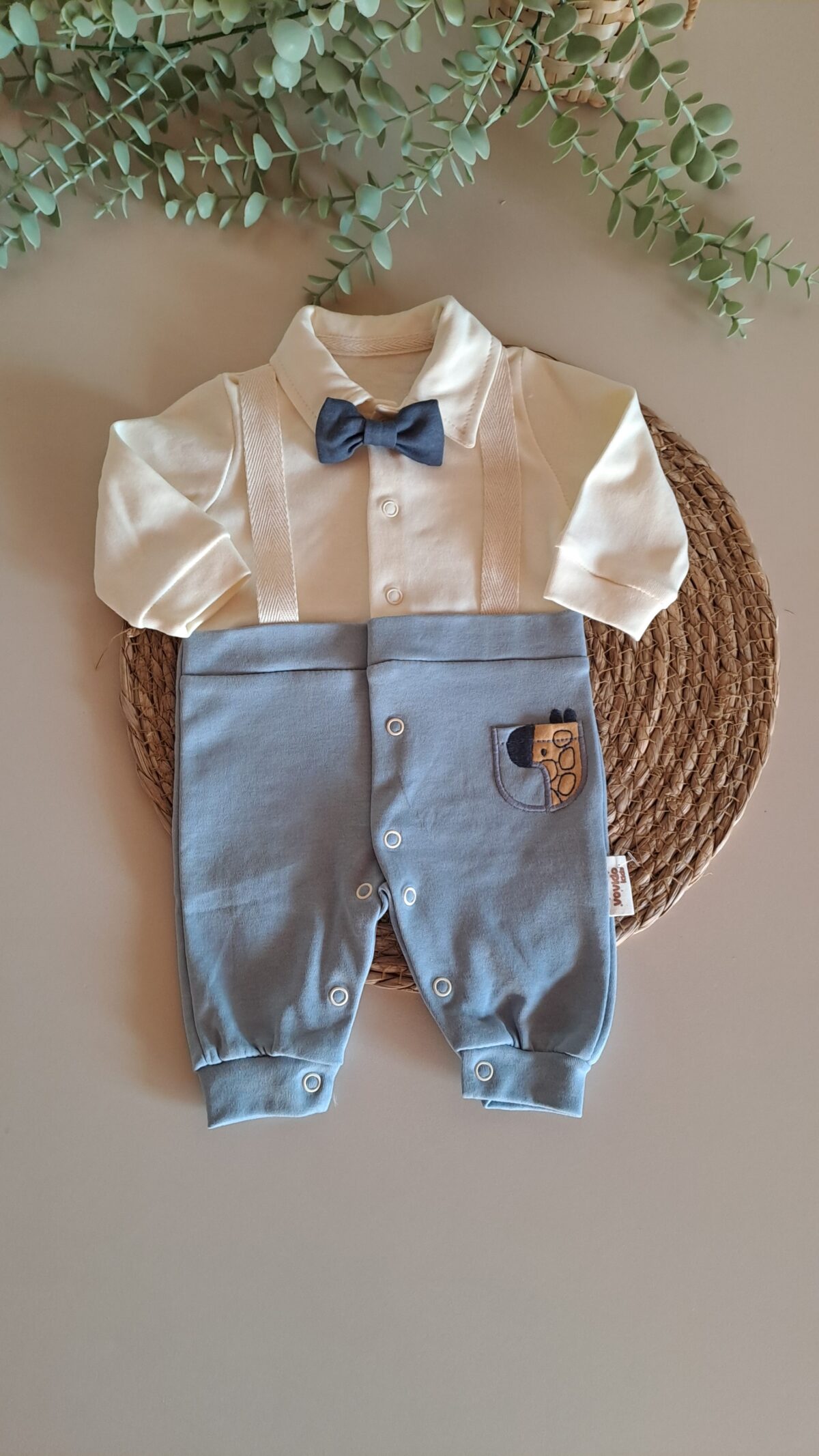 Erkek Tulum Papyonlu Askılı - Görsel 1