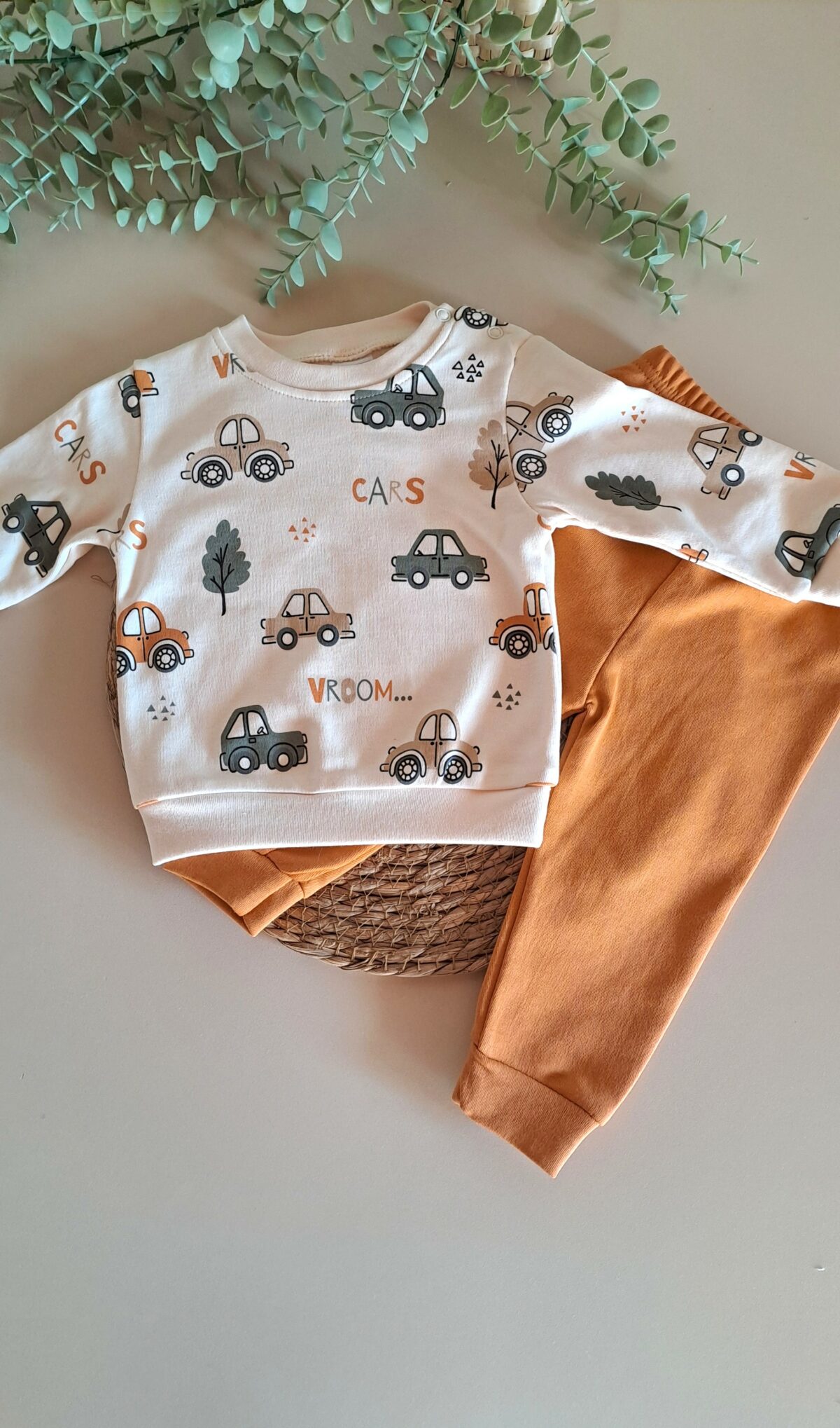 Araba Model 2li Kreş Takımı - Görsel 1