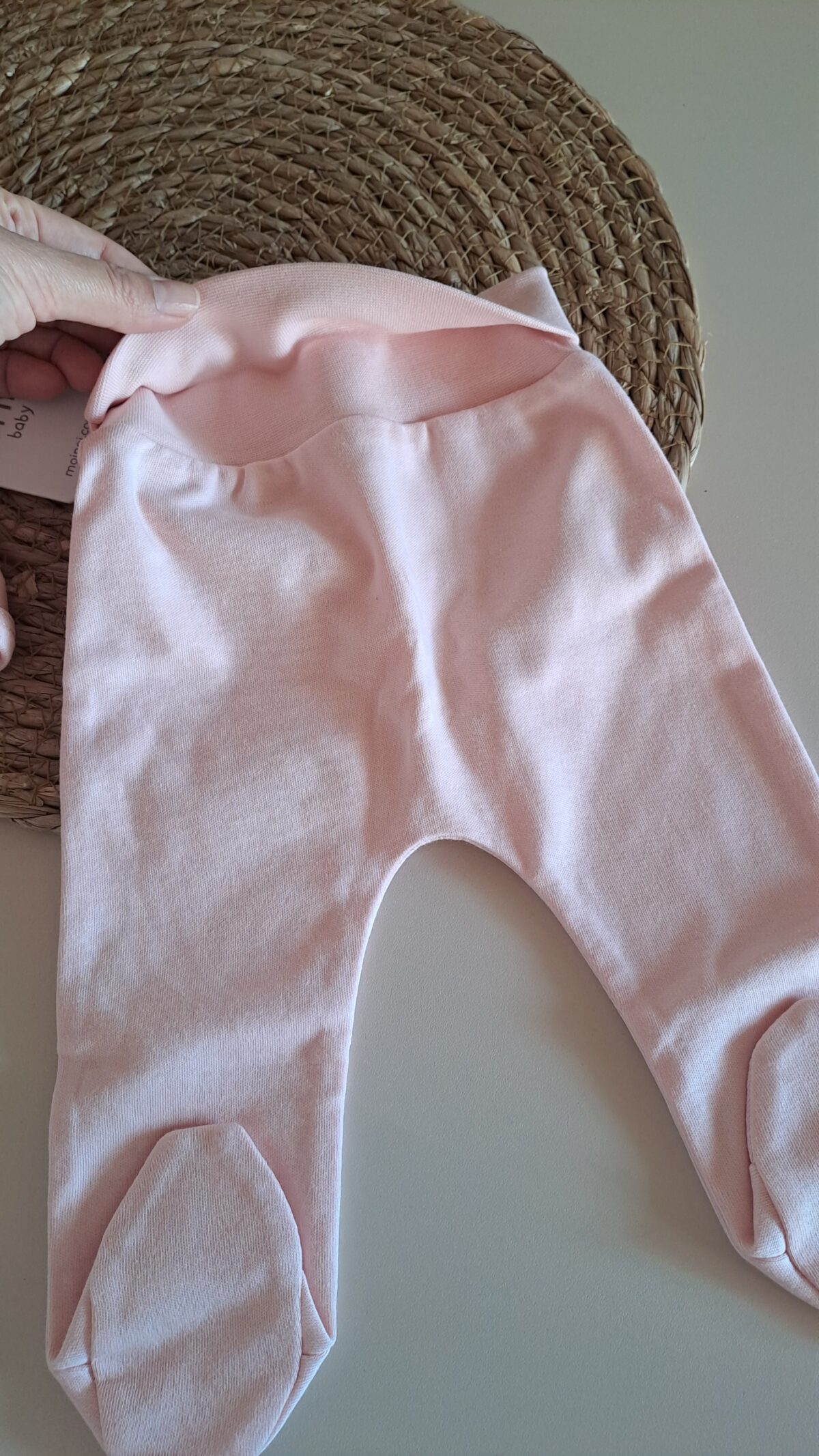 Pembe Yapraklı Kruvaze Yaka 5li Zıbın Seti - Görsel 3