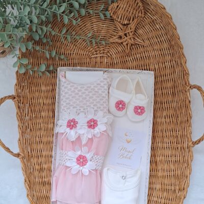 Mevlüt Takım Elbisesi Pembe Renk Tül Detaylı
