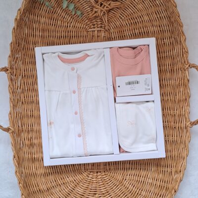 Badili Çiçekli 5li Fistolu Zıbın Set