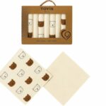 Ayıcıklı Ağız Mendili Kraft Kutuda 7li