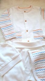 Badili Kendinden Eldivenli Renkli Zikzak Model 5li Set - Görsel 5