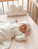 Beyaz Üzeri Renkli Nakış Çiçekli Fırfırlı Premium 10lu Hastane Çıkış Seti