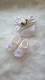 Mevlit Takım Elbisesi Volanlı Etek Gül Detaylı - Görsel 7