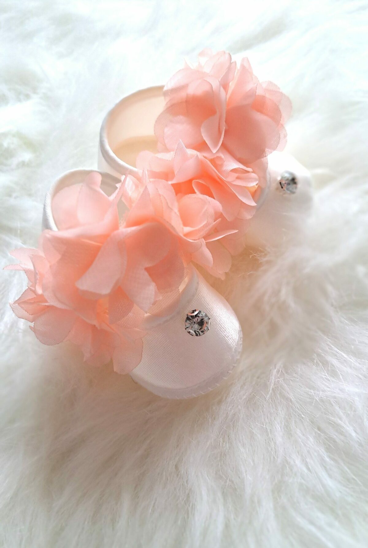 Premium Mevlit Takım Elbisesi Parlak Tüllü Çiçekli Somon - Görsel 5