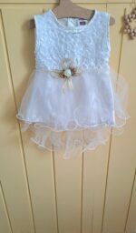 Mevlit Takım Elbisesi Volanlı Etek Gül Detaylı - Görsel 5