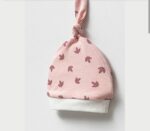 Pembe Yapraklı Kruvaze Yaka 5li Zıbın Seti - Görsel 3