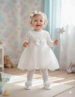 Mevlit Takım Elbisesi Eteği Güpürlü Taşlı Fiyonklu