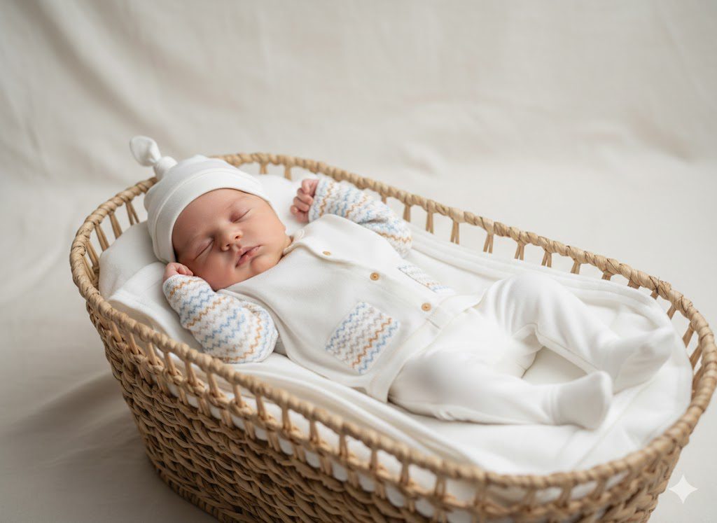 unnamed 5li Zıbın Seti Renkli Zikzak Model - Görsel 1