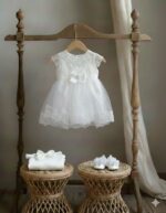 Mevlit Takım Elbisesi Eteği Güpürlü Taşlı Fiyonklu - Görsel 2