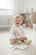 5li Zıbın Seti Kabartmalı Dinazor Detaylı - Görsel 2