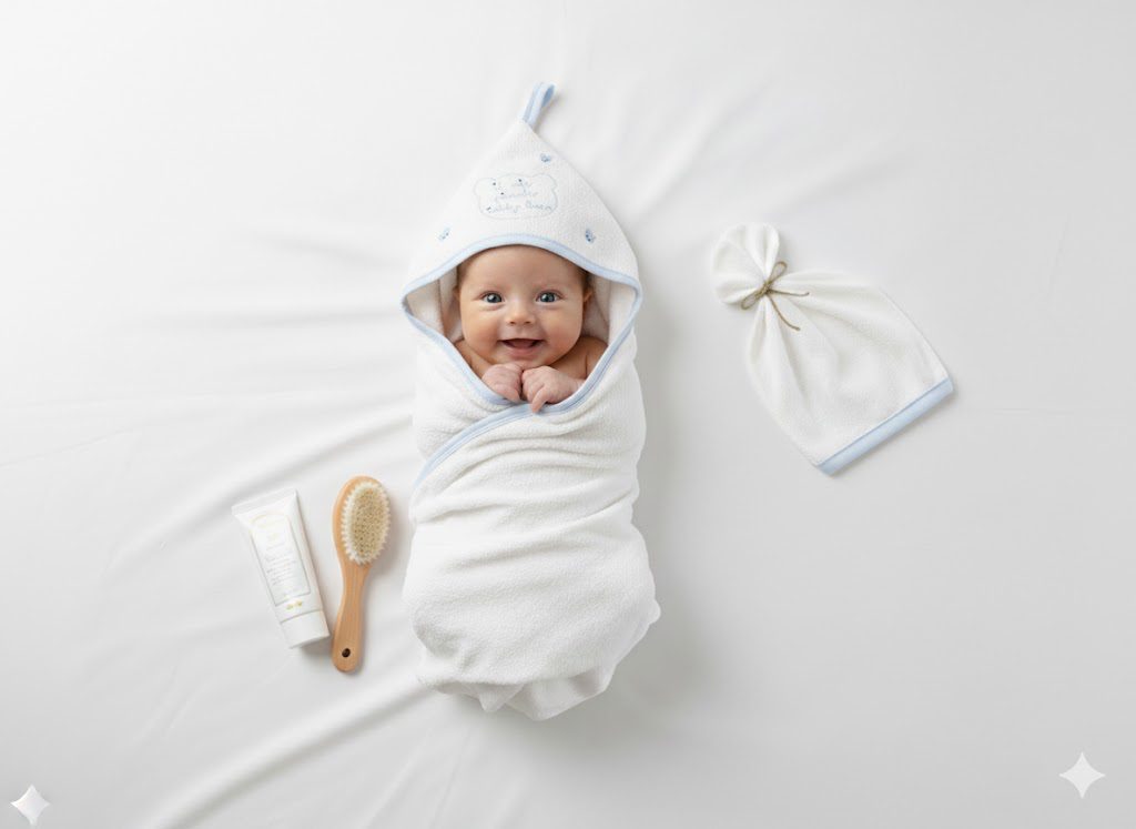 unnamed Keseli Ayı Kafa Modelli Nakışlı Silgi Havlu - Görsel 1