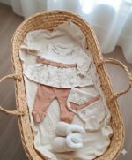 5li Zıbın Seti Fırfırlı Gömlek Model - Görsel 3