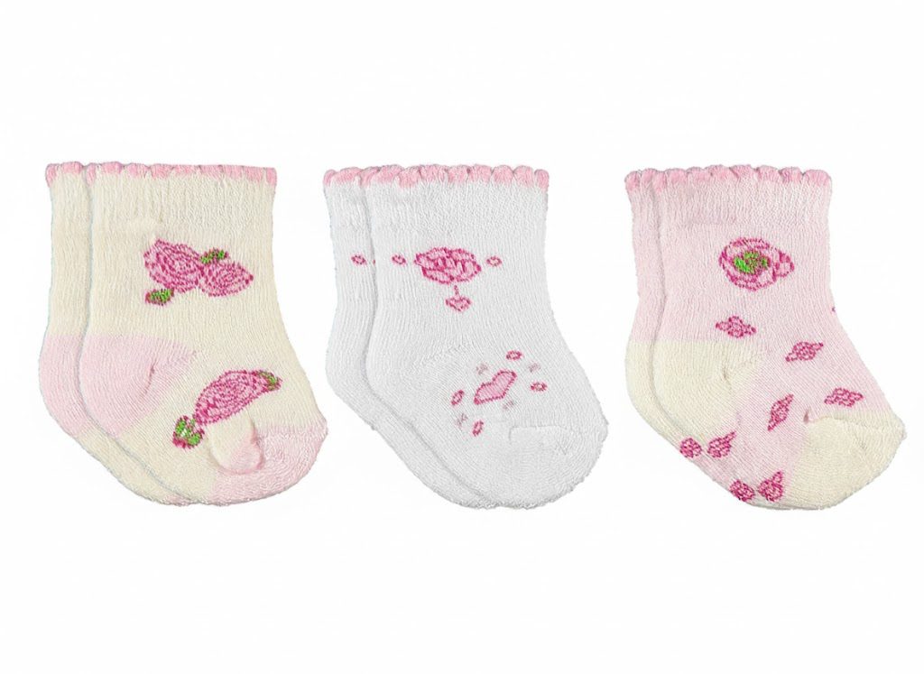 unnamed (5) Kız Bebe Havlu Çorap 3lü Set - Görsel 1