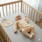 Yeşil Yapraklı 5li Zıbın Seti