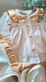 Sarı Çıtır Çiçek Desenli 5li Set - Görsel 6