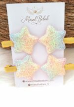 Yıldız Işıltılı Toka 2'li Set