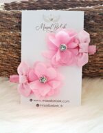 Kurdale Çiçekli Taşlı Toka 2'li Set - Görsel 2