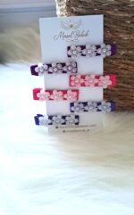 Yuvarlak 3lü İncili Klips Toka - Görsel 3