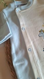 Oyuncak At Baskılı Bereli Penye Tulum - Görsel 3