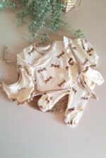 Kız Bebek Kelebekli 5li Takım