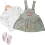 Çiçek Nakışlı Nakışlı Keten Jile - Görsel 2