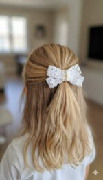 Beyaz Fisto İncili Toka 2'li Set - Görsel 2