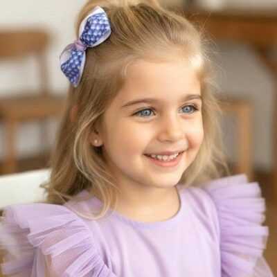 Mor Balık Sırtı Toka Tekli