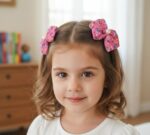 Pembe Şeker Toka 2'li Set - Görsel 2