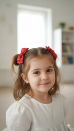 Yıldızlı Fuşya Toka 2'li Set - Görsel 2