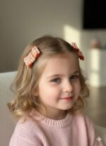 Turuncu Dantel Model 2li Klips Toka