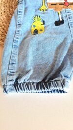 Unisex Sünger Bob Kot Salopet Takım - Görsel 5