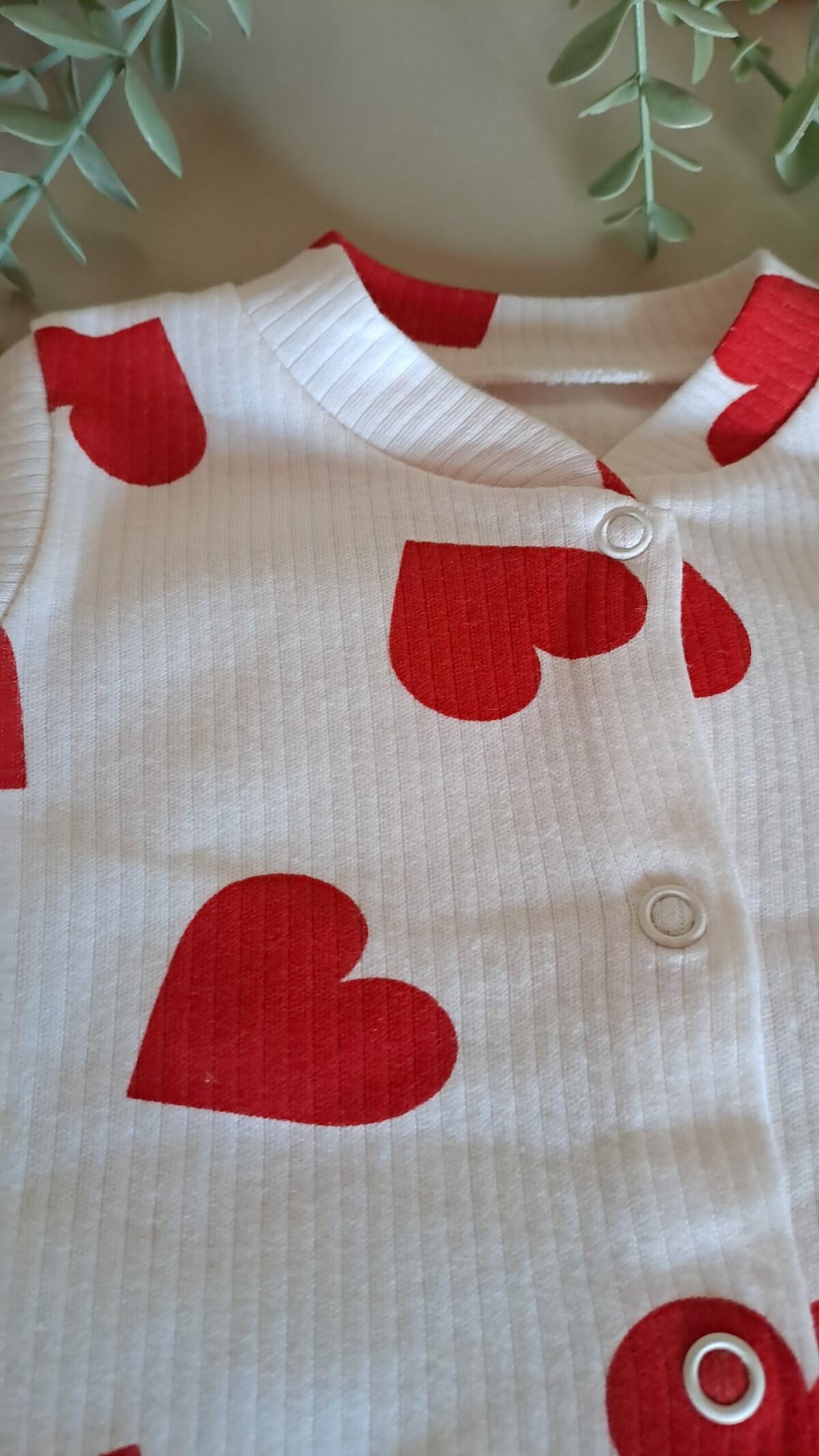 Kalp Desenli Kız Tulum - Görsel 3