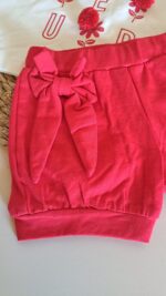 Baskılı Ponponlu Kız Takım - Görsel 5