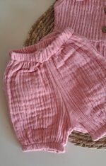 Eteği Çiçekli Müslin %100 Pamuk 2li Takım - Görsel 5