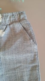 Mendil Detaylı %100 Pamuk Gömlek ve Jogger Pantalonlu 2li Takım - Görsel 2