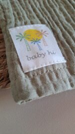 Palmiye Detaylı %100 Pamuk 2li Takım - Görsel 3