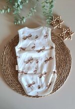 Yusufçuk Desenli %100 Pamuk Badi - Görsel 2