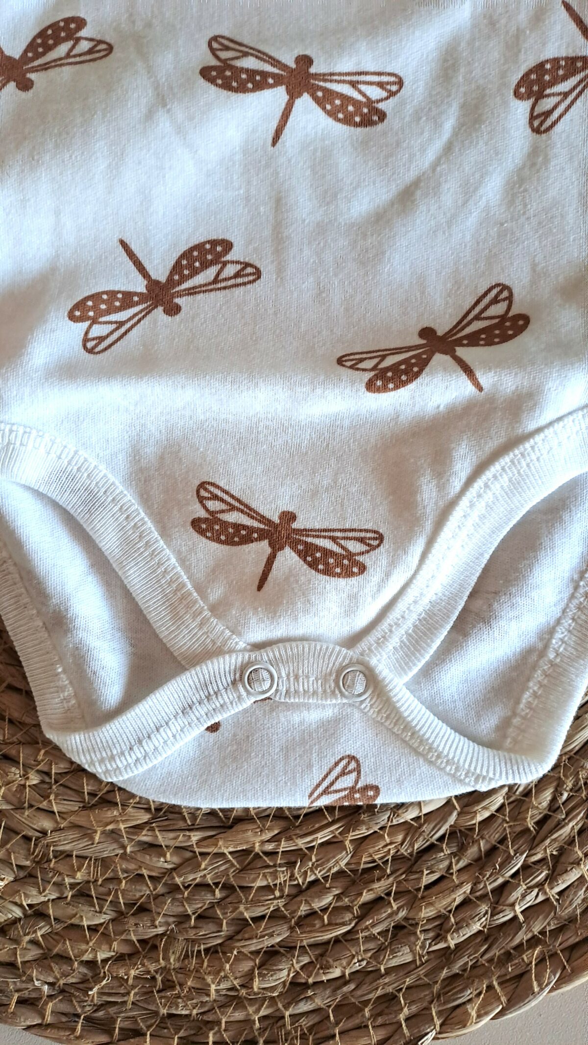 Yusufçuk Desenli %100 Pamuk Badi - Görsel 4