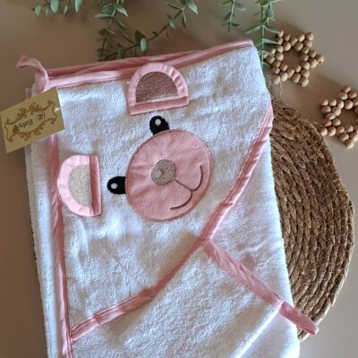 Bambu Bebek Kız Havlu Lifli