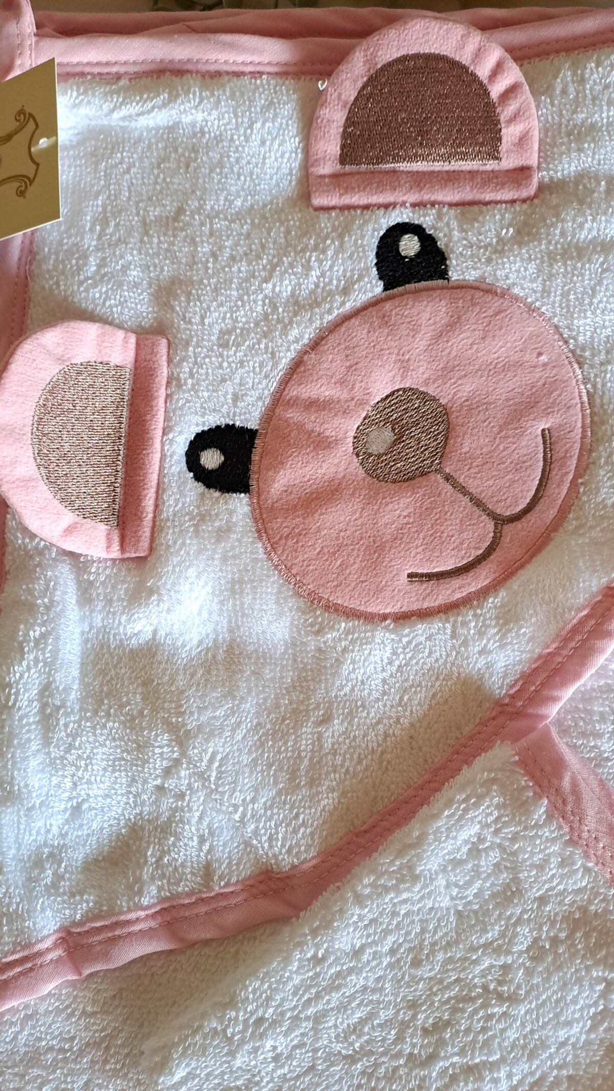 Bambu Bebek Kız Havlu Lifli - Görsel 2