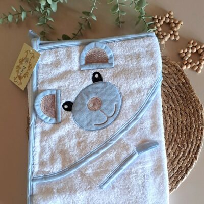 Bambu Bebek Erkek Havlu Lifli