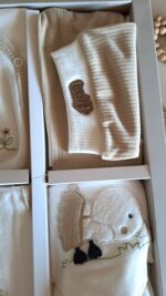 10'lu Organik Ördekli Lüx Hastane Çıkış Seti - Görsel 7