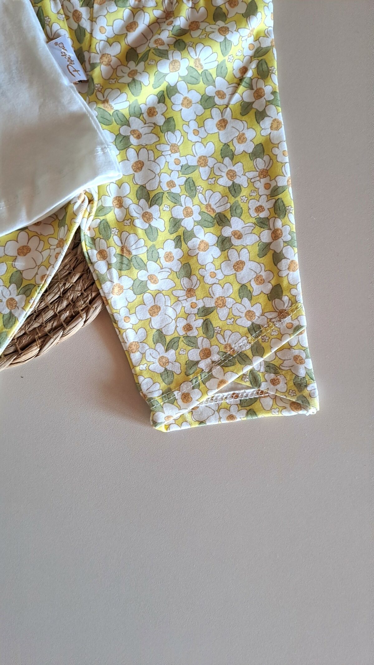 Sarı Çiçekli 2li Takım - Görsel 5