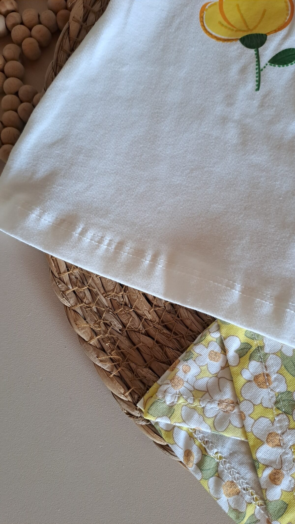 Sarı Çiçekli 2li Takım - Görsel 4