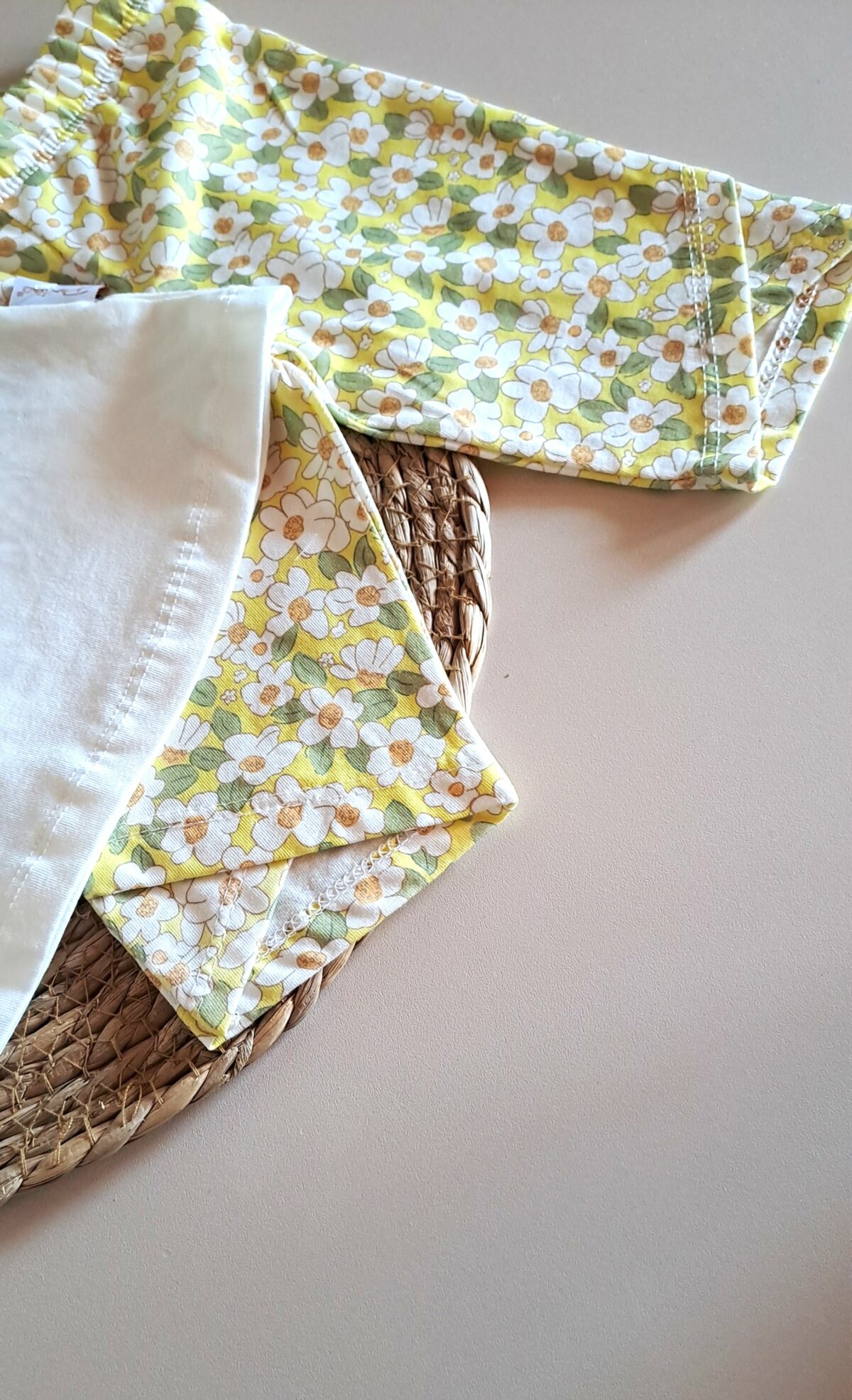 Sarı Çiçekli 2li Takım - Görsel 3